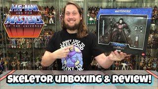 Skeletor Masters of the Universe Masterverse Unboxing amp Review [upl. by Fotina]