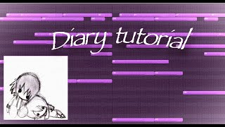 ☆Diary Tutorial☆ how i make my diary type beats pretty simple [upl. by Marwin]