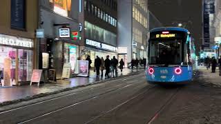 Trams in Oslo  Trikken i Oslo 06261 [upl. by Clevie722]