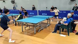 2024 suns open championship div 3 Ronald Lee vs Eli Xia set one [upl. by Ahsiyn]