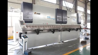 JUGAOs PPEB Tandem Press Brakes with Cybelec Touch 12 controller [upl. by Eniamert]