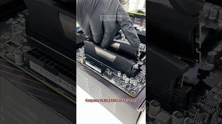 DDR5 RAM installation shorts Corsair Vengeance [upl. by Ecnerol]