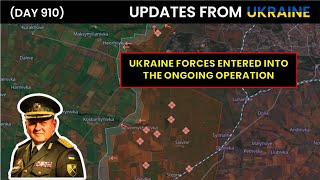 DAY 910 NEW ENTRY Ukraine Forces Entered with New Unit in Operation [upl. by Gusella]