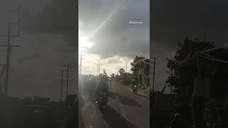 🌞☁️ music song love bollywood love rider rider bike nature views virakshorts vlog [upl. by Acinomad]