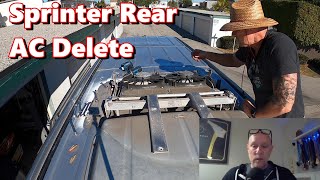 Mercedes Sprinter Van Rear AC Delete [upl. by Schriever]