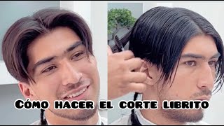 COMO HACER EL CORTE LIBRITO PASO A PASO CORTE DE CABELLO PARA HOMBRE undercut tomboy [upl. by Nerraf]