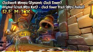 ♦ ClockTower but Original Crash Nitro KartCTR NitroFueled MASHUP — Clockwork Wumpa [upl. by Camfort684]