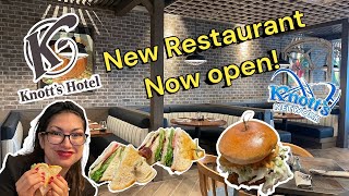 Now Open at Knotts Hotel quotThirty Acres Kitchenquot Restaurant New Gift Shop Coffee Bar vlog [upl. by Gustavus673]