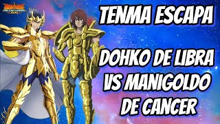 Tenma Escapa Manigoldo vs Dohko ♋♎ Lost Canvas Capítulos Especiales [upl. by Aissenav]