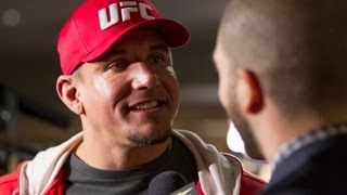 UFC on FOX 7 Frank Mir Laughs Off Daniel Cormiers Questions About His Heart [upl. by Tallbott]