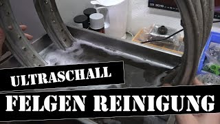 Felgen reinigen im Ultraschallbad  Alufelgen aufbereiten amp reinigen  Reinigung leicht gemacht [upl. by Katusha388]