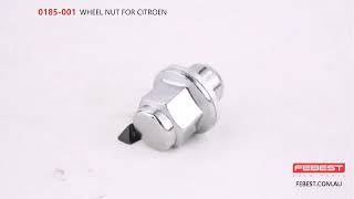 0185001 WHEEL NUT FOR CITROEN [upl. by Enuj]