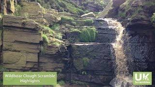 Wildboar Clough Scramble  Main Highlights  Peak District [upl. by Maximilian964]