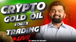 Live trading Gold and bitcoin bitcoin ethereum  wealthsecret [upl. by Meagan97]