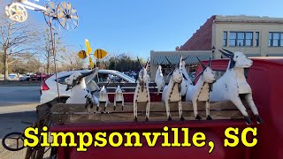 Im visiting every town in SC  Simpsonville South Carolina [upl. by Ayrolg895]