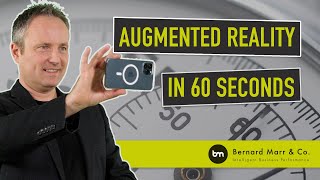 What is Augmented Reality AR In 60 Seconds [upl. by Howlend]