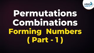 Permutations and Combinations  Forming Numbers Part 1  Dont Memorise  GMATCATBank POSSC CGL [upl. by Mirilla]