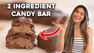 2 Ingredient Candy Bars Low Carb Weight Loss Friendly [upl. by Tina692]