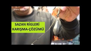 Sazan riglerinde karışma sorunu ve anti tangle kullanımı [upl. by Sapers370]