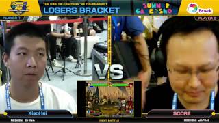 XiaoHei 小黑 vs Score スコア  KOF 98 Neo Geo World Tour Season 2 Global Finals TOP32 [upl. by Refennej78]