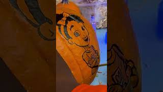 HalloMeekah Pumpkin Carving  Blippi Songs 🎶 Educational Songs For Kids [upl. by Ahsiyn]