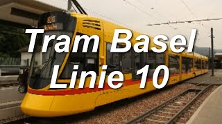 Video Straßenbahnlinie 10 Teilstrecke der Baselland Transport AG BLT im Jahr 2012 [upl. by Seadon242]