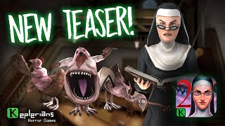 EVIL NUN 2 ORIGINS game teaser [upl. by Allerus]