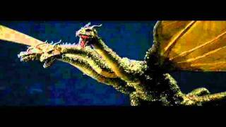 King Ghidorah 19641972 Roars [upl. by Candless]