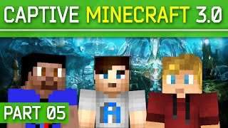 Minecraft CAPTIVE Minecraft 30 Rise of Atlantis 5 with Vikkstar Ali A amp CraftBattleDuty [upl. by Debra]