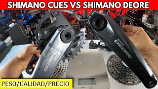 SHIMANO CUES VS SHIMANO DEORE PESO CALIDAD PRECIOPHX BIKING [upl. by Almallah246]