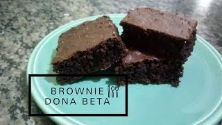 Brownie Dona Benta  Passo a Passo [upl. by Severson231]