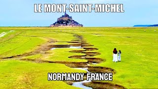 Le MontSaintMichel  A Magical Island of Normandy France  4K HDR Walking Tour [upl. by Krenek987]