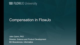 Compensation in FlowJo Jan 21 [upl. by Htrag989]