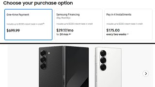 SO THE SAMSUNG GALAXY Z FOLD 6S TRADE IN OFFERS JUST GOT EVEN MORE INSANE [upl. by Ecirtaed350]