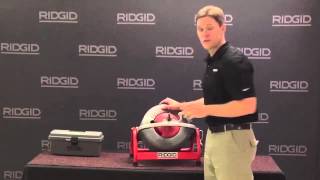 How To Use The RIDGID® K3800 Drain Cleaning Machine [upl. by Elocel]