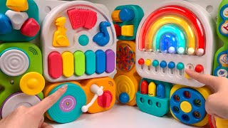 🐰toy asmr🐰 Big Fidget Board amp Colorful fidget toys ASMR 피젯보드 Satisfying with Unboxing 🔇No talking🔇 [upl. by Allimac]