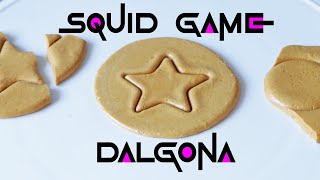 How to Make Squid Game Cookies  Squid Game Dalgona Candy recipe [upl. by Aivatco]