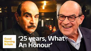 Poirot Star Sir David Suchet Opens Up About His Life and Career in New Tour  Good Morning Britain [upl. by Favrot967]