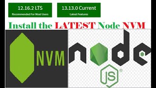 How To Install The Latest Version Of Node With NVM [upl. by Khoury]