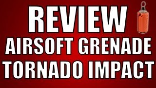 Review airsoft grenade tornado crash impact by Hamza  MSKTEAM [upl. by Odele]