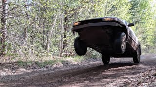 Long travel Subarus jumping in the UP June 2019 [upl. by Koenig]