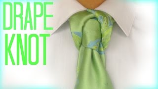 The Drape Knot How to tie a tie [upl. by Resneps94]