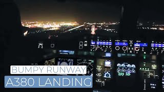 A380 Cockpit Landing  Paris [upl. by Ahsimat990]