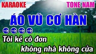 Áo Vũ Cơ Hàn Karaoke Tone Nam  Em  Karaoke 9999  Beat Mới [upl. by Saberio]