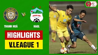 Highlights Đông Á Thanh Hóa  LPBank HAGL  Thủ môn mắc sai lầm khó hiểu chiến thắng bất ngờ [upl. by Ailimac]