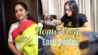 Home vlog Easy DinnerSindhu Krishna Ahaana Krishna [upl. by Mohandas]