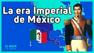 HISTORIA del primer IMPERIO MEXICANO 🇲🇽 ft Bully Magnets  El Mapa de Sebas [upl. by Oniluap]