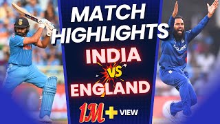 India vs England Highlights Full Match  World Cup 2023  IND vs ENG HIGHLIGHTS [upl. by Khichabia]