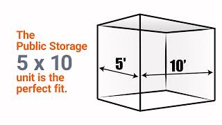 5x10 Storage Unit Size Guide [upl. by Darwin938]