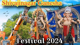 Shivajinagar Gangesha Festival 2024  Biggest Ganesh Festival  Bangalore [upl. by Kjersti390]